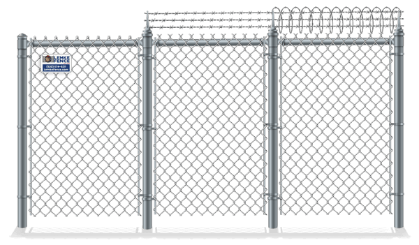 Mini Mesh Anti-Climb Chain Link fence contractor in Southern Wisconsin