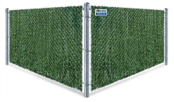 Hedge Semi-Privacy Chain Link fence contractor in Southern Wisconsin