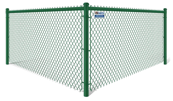 Green Chain Link fence contractor in Southern Wisconsin