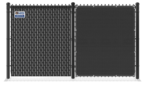 Privacy Slat Color Options For Chain Link Fence in Southern Wisconsin