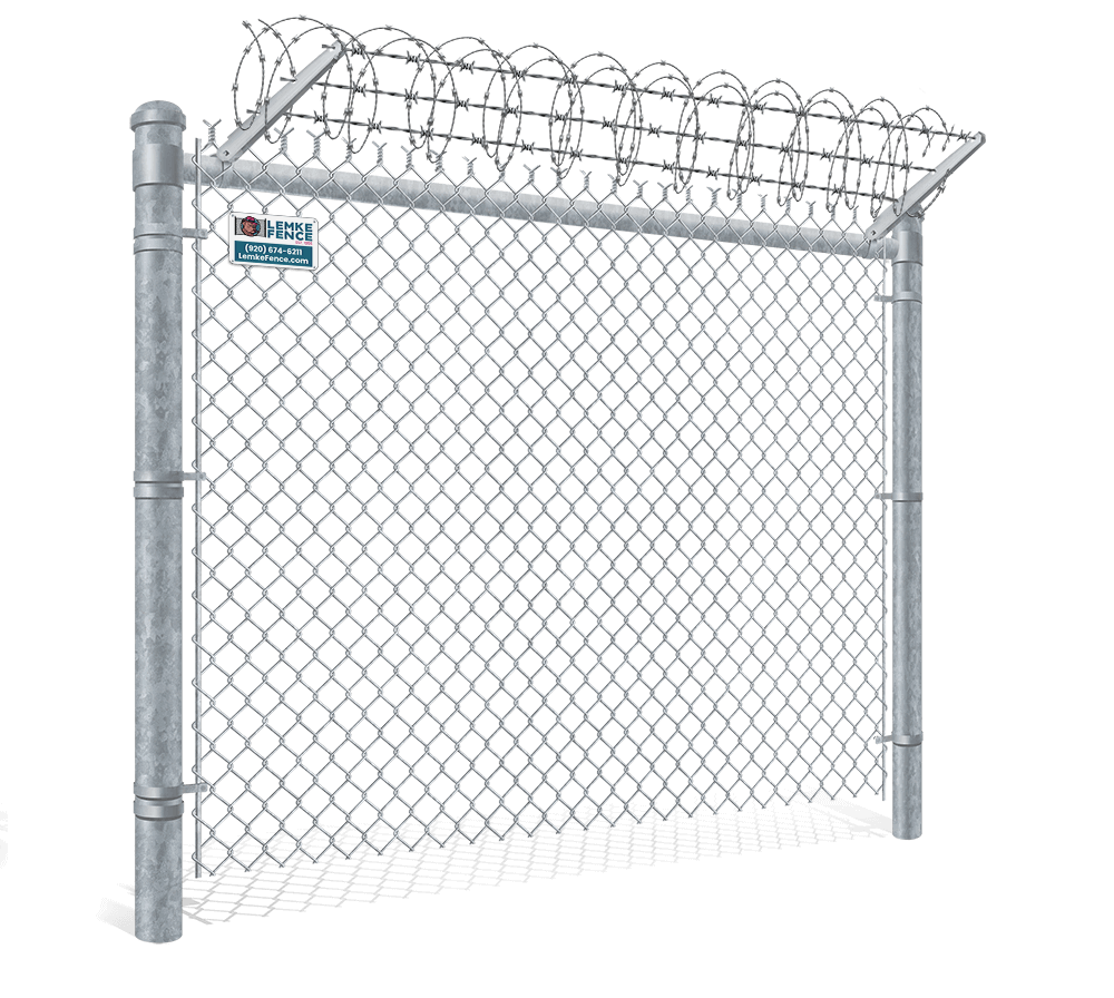 Commercial Chain Link fence features popular with Southern Wisconsin homeowners