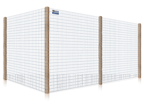 8 foot deer fence in the Southern Wisconsin area.