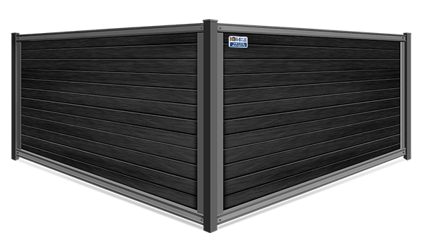 Ultrablend pvc FenceTrac fence in Southern Wisconsin