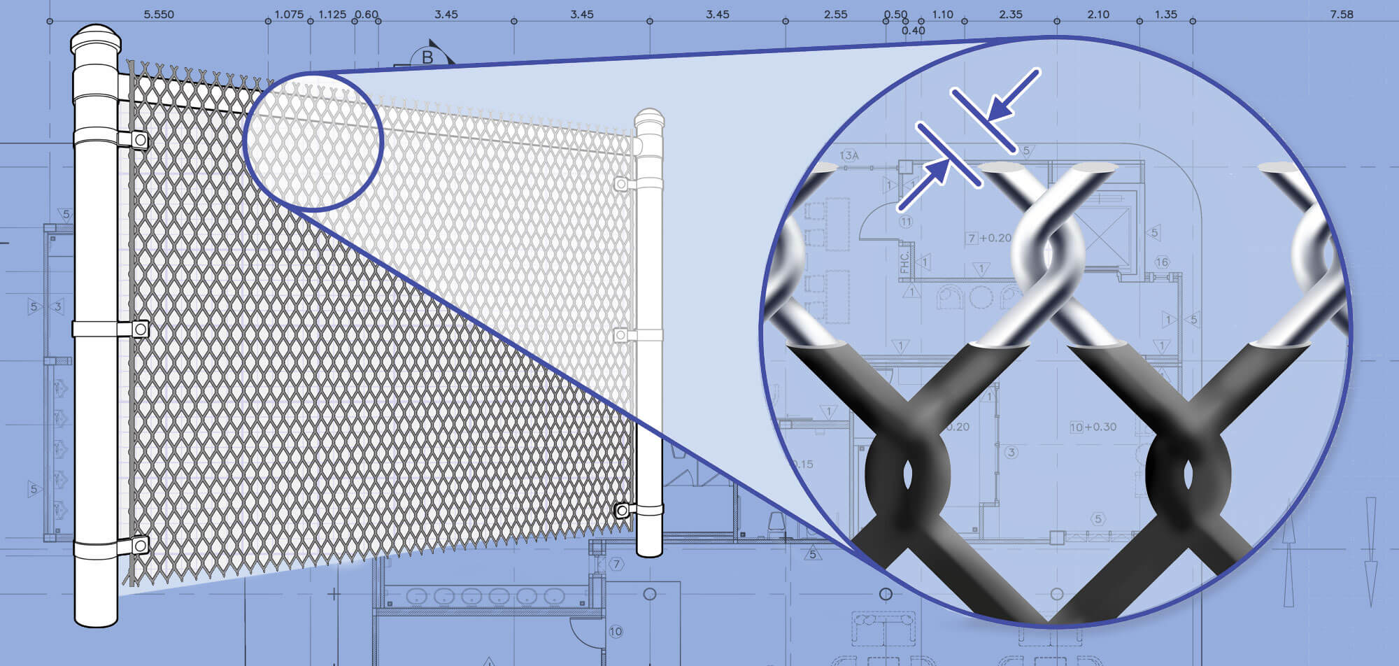 Southern Wisconsin Chain Link fence Wire installation company