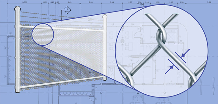 Southern Wisconsin Commercial Chain Link fence Wire installation company
