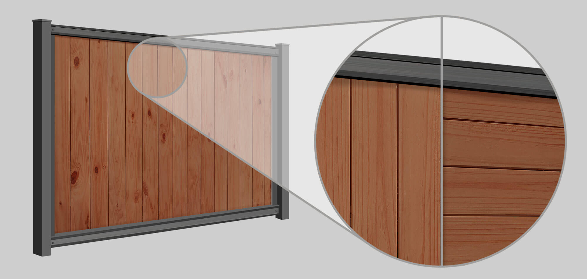 Southern Wisconsin FenceTrac fence Infill installation company