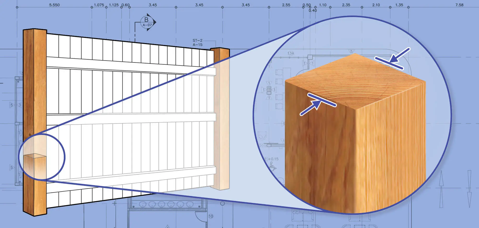 Southern Wisconsin Wood fence Posts installation company