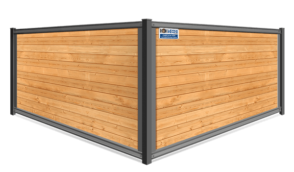 FenceTrac Privacy Wood Infill Fence Contractor in Southern Wisconsin