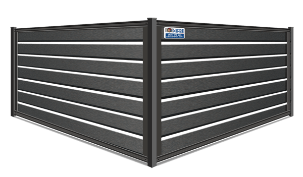 FenceTrac Semi-Privacy Aluminum Infill Fence Contractor in Southern Wisconsin