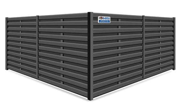 FenceTrac Semi-Privacy Aluminum Infill Fence Contractor in Southern Wisconsin