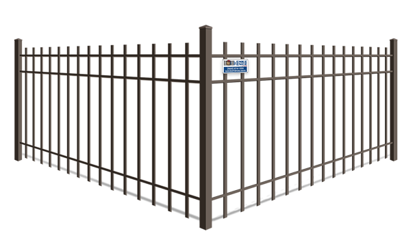 Open top Picket  aluminum fence