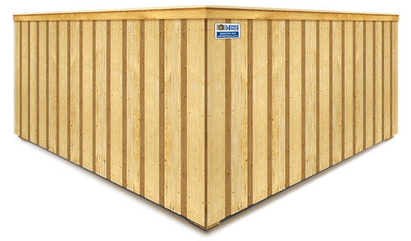 Board on Board wood fence company in Southern Wisconsin