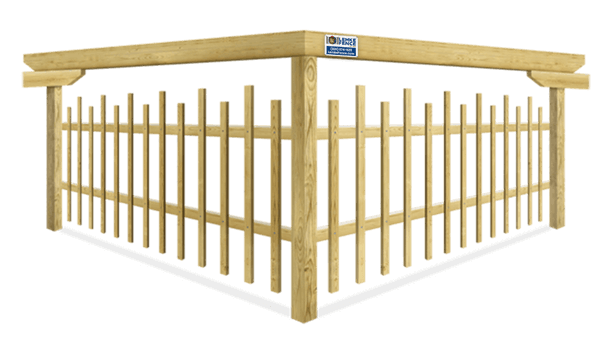 Custom wood fence company in Southern Wisconsin