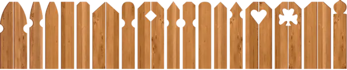 Custom Picket wood fence Southern Wisconsin