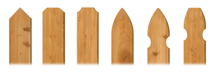 Picket styles - wood fence company in Southern Wisconsin