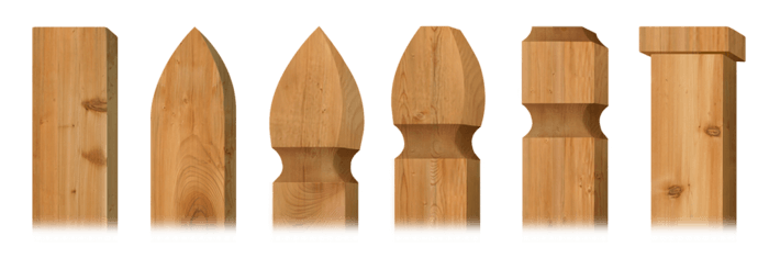 Post Options wood fence Southern Wisconsin