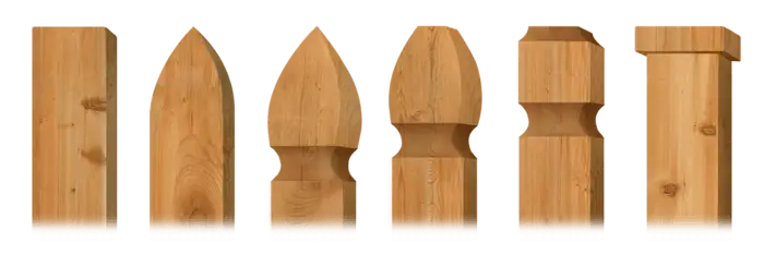 Post Options wood fence Southern Wisconsin