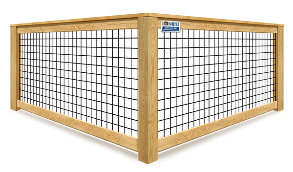 Woven Wire wood fence company in Southern Wisconsin