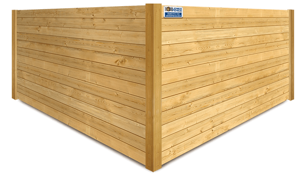 Horizontal wood fence company in Southern Wisconsin