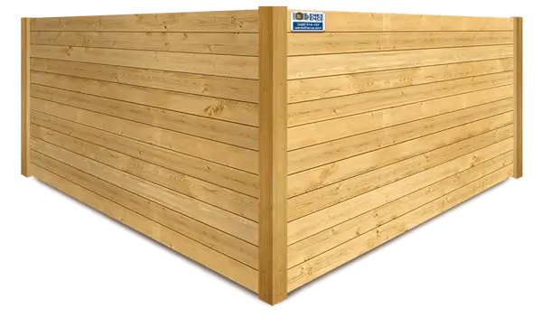 Horizontal wood fence company in Southern Wisconsin