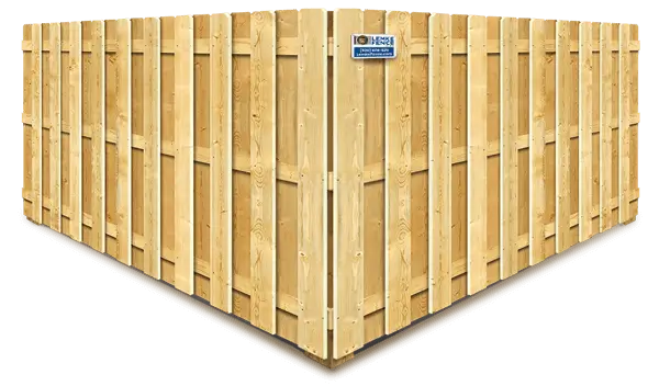 Shadowbox wood fence company in Southern Wisconsin