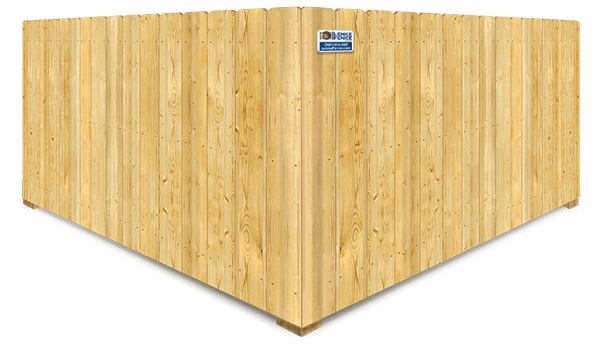 Stockade privacy wood fence company in Southern Wisconsin