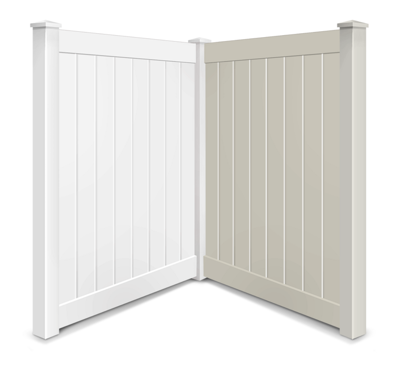 Vinyl fence color choices in Southern Wisconsin