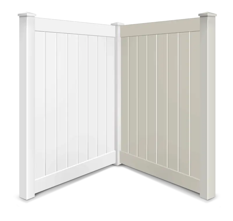 Vinyl fence color choices in Southern Wisconsin