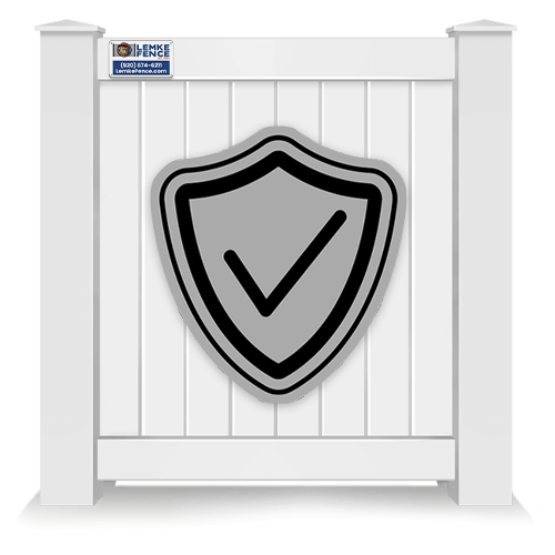 Southern Wisconsin Commercial Vinyl Fence Warranty Information