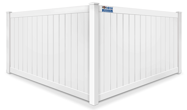 Full Privacy vinyl fence contractor in Southern Wisconsin