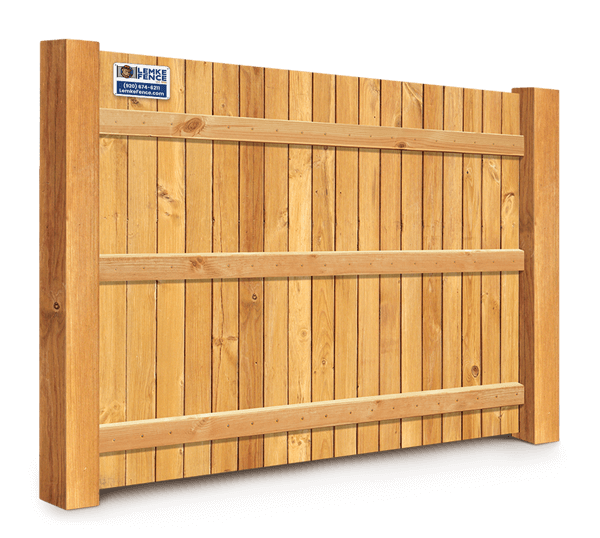 Wood fence features popular with Southern Wisconsin homeowners