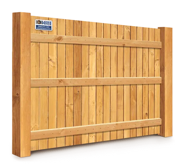 Wood fence features popular with Southern Wisconsin homeowners