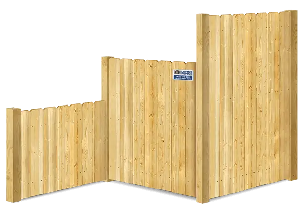 Wood fence height options Southern Wisconsin