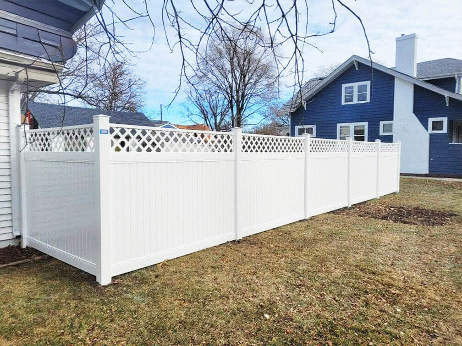 Privacy Fence Example in Madison Wisconsin